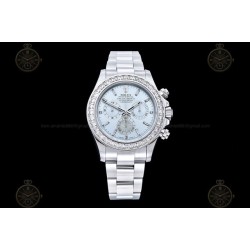 Daytona 116576 Wtd 904L WG/Dia Ice Blue/B.Dia SWF V2 SH4130