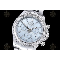 Daytona 116576 Wtd 904L WG/Dia Ice Blue/B.Dia SWF V2 SH4130