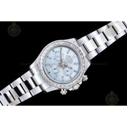 Daytona 116576 Wtd 904L WG/Dia Ice Blue/B.Dia SWF V2 SH4130