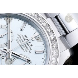 Daytona 116576 Wtd 904L WG/Dia Ice Blue/B.Dia SWF V2 SH4130