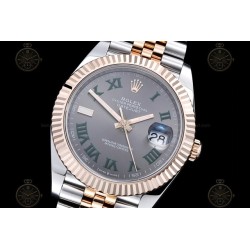 Datejust 41mm 126331 904L RG-SS/Flt/Jub Grey/Rmn EWE A3235