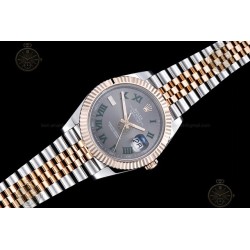 Datejust 41mm 126331 904L RG-SS/Flt/Jub Grey/Rmn EWE A3235