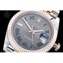 Datejust 41mm 126331 904L RG-SS/Flt/Jub Grey/Rmn EWE A3235