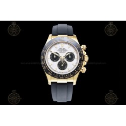 Daytona 116518LN 904L Wtd YG/Cer/RU Meteorite/Black/Stk SWF V2 SH4130