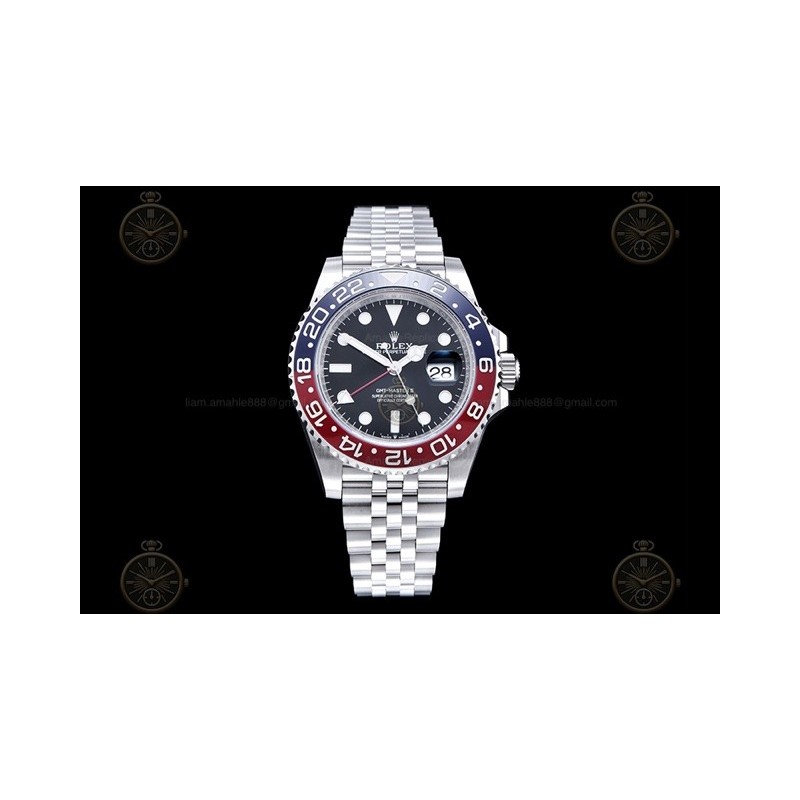 GMT-Master II 126710BLRO 904L SS/Cer/Jub Black/Dot ARF V3 SH3285