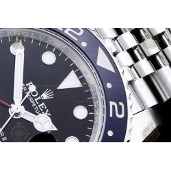 GMT-Master II 126710BLRO 904L SS/Cer/Jub Black/Dot ARF V3 SH3285