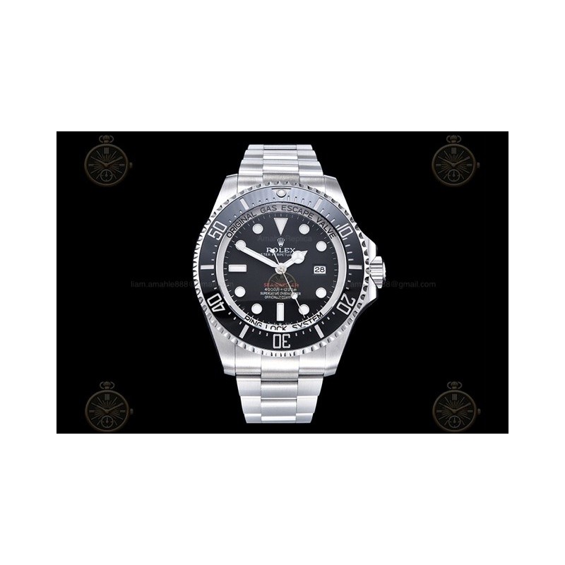 Deep Sea-Dweller 126660 904L SS/Cer/SS Black/Dot EWE A3235