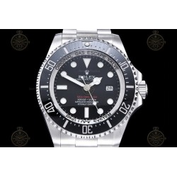 Deep Sea-Dweller 126660 904L SS/Cer/SS Black/Dot EWE A3235