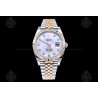 Datejust 41mm 126331 904L RG-SS/Flt/Jub W-MOP/Dia EWE A3235