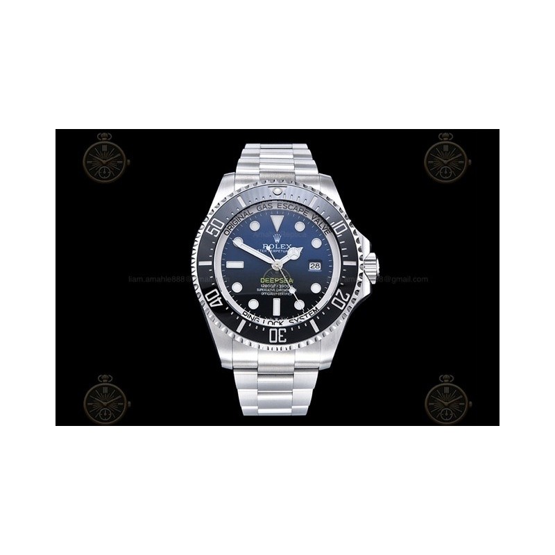 Deep Sea-Dweller 136660 904L SS/CER/SS Blue/Dot EWE A3235