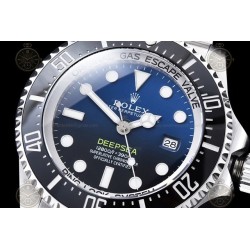 Deep Sea-Dweller 136660 904L SS/CER/SS Blue/Dot EWE A3235