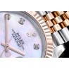 Datejust 41mm 126331 904L RG-SS/Flt/Jub W-MOP/Dia EWE A3235