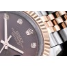 Datejust 41mm RG/SS/Flt/Jub Brown/Dia GDF MY8215