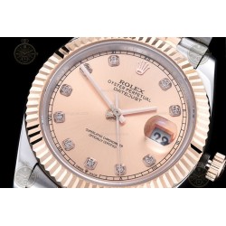 Datejust 41mm RG/SS/Flt/Jub Rose Gold/Dia GDF MY8215