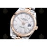 Datejust 41mm RG/SS/Flt/Jub Honeycomb Silver/Stk GDF MY8215