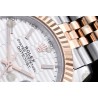 Datejust 41mm RG/SS/Flt/Jub Honeycomb Silver/Stk GDF MY8215