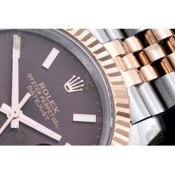 Datejust 41mm RG/SS/Flt/Jub Brown/Stk GDF MY8215