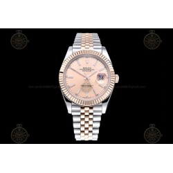 Datejust 41mm RG/SS/Flt/Jub Rose Gold/Stk GDF MY8215