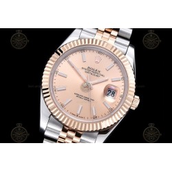 Datejust 41mm RG/SS/Flt/Jub Rose Gold/Stk GDF MY8215