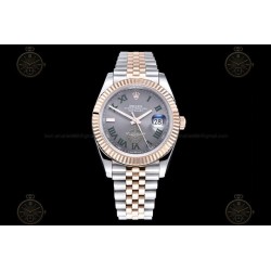 Datejust 41mm RG/SS/Flt/Jub Grey/Rmn GDF MY8215