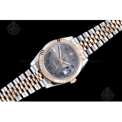 Datejust 41mm RG/SS/Flt/Jub Grey/Rmn GDF MY8215