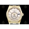 Sky Dweller 904L Wtd YG/RU Gold/Stk ZF V2 Asia 2824