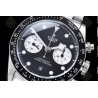 Black Bay Chronograph SS/SS Black/White/Dot TWF A7750