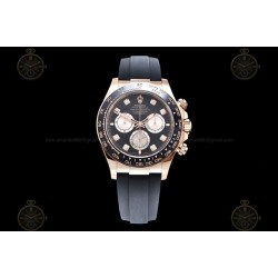 Daytona 126515 904L RG/RU Black/Rose Gold/Dia Clean SH4131