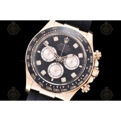 Daytona 126515 904L RG/RU Black/Rose Gold/Dia Clean SH4131