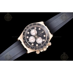 Daytona 126515 904L RG/RU Black/Rose Gold/Dia Clean SH4131