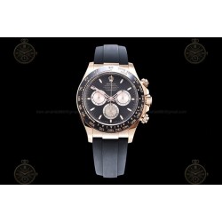 Daytona 126515 904L RG/RU Black/Rose Gold/Stk Clean SH4131