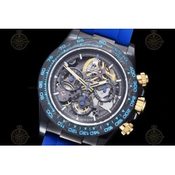 Daytona Blaken PVD/RU/CAR Blue/Stk GETF SA4130