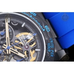 Daytona Blaken PVD/RU/CAR Blue/Stk GETF SA4130