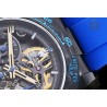 Daytona Blaken PVD/RU/CAR Blue/Stk GETF SA4130