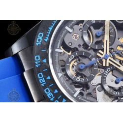 Daytona Blaken PVD/RU/CAR Blue/Stk GETF SA4130