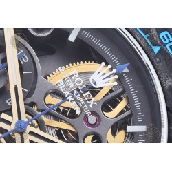 Daytona Blaken PVD/RU/CAR Blue/Stk GETF SA4130