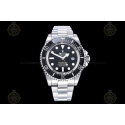 Deep Sea Dweller 126660 904L SS/SS Black/Dot GMF VR3235