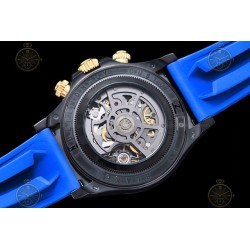 Daytona Blaken PVD/RU/CAR Blue/Stk GETF SA4130