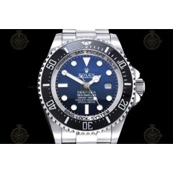 Deep Sea Dweller 126660 904L SS/SS Blue/Dot GMF VR3235