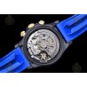 Daytona Blaken PVD/RU/CAR Blue/Stk GETF SA4130