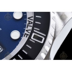 Deep Sea Dweller 126660 904L SS/SS Blue/Dot GMF VR3235