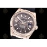 Sky Dweller 336235 Wtd 904L RG/RU Brown/Stk ZF V2 Asia 2824