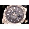 Sky Dweller 336235 Wtd 904L RG/RU Brown/Stk ZF V2 Asia 2824