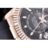 Sky Dweller 336235 Wtd 904L RG/RU Slate Grey/Stk ZF V2 Asia 2824