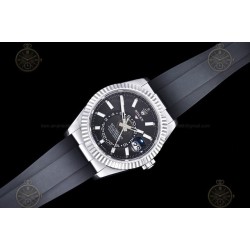 Sky Dweller 336239 Wtd 904L WG/RU Black/Stk ZF V2 Asia 2824