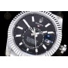 Sky Dweller 336239 Wtd 904L WG/RU Black/Stk ZF V2 Asia 2824