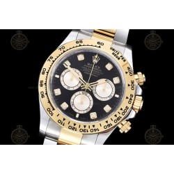 Daytona 126503 904L YG/SS Black/Gold/Dia Clean SH4131