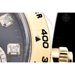 Daytona 126503 904L YG/SS Black/Gold/Dia Clean SH4131