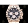 Daytona 126505 904L RG/RG Black/Gold/Dia Clean SH4131