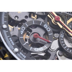 Daytona Blaken PVD/RU/CAR Red/Stk GETF SA4130